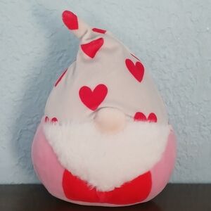 Remmy GNOME Squishmallows VALENTINE'S DAY Hearts plush 6" toy 2022